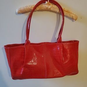 Red XL Weekend Tote Shatchel Bag